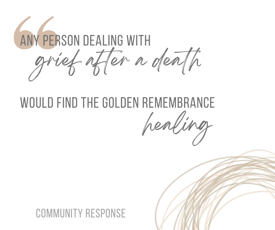 Golden Plus ~ Child Remembrance via Zoom 1/21/24